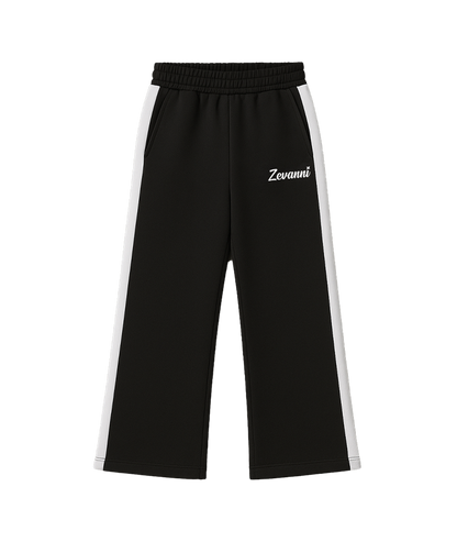 Zevanni Star Sweatpants Black